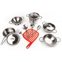Juguete de Cocina para Niños Set de Ollas 11 Piezas