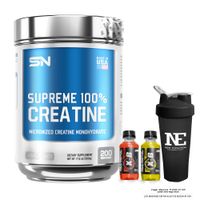 SUPREME NUTRITION SUPREME 100% CREATINE 500 GR. + SHAKER