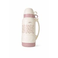 Termo Térmico 1.8L Gran Capacidad Diseño Geométrico Asa Ergonómica Colores Pastel Elegante