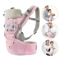 Porta Bebe Cangurera Ergonómica 3 en 1 Rosa