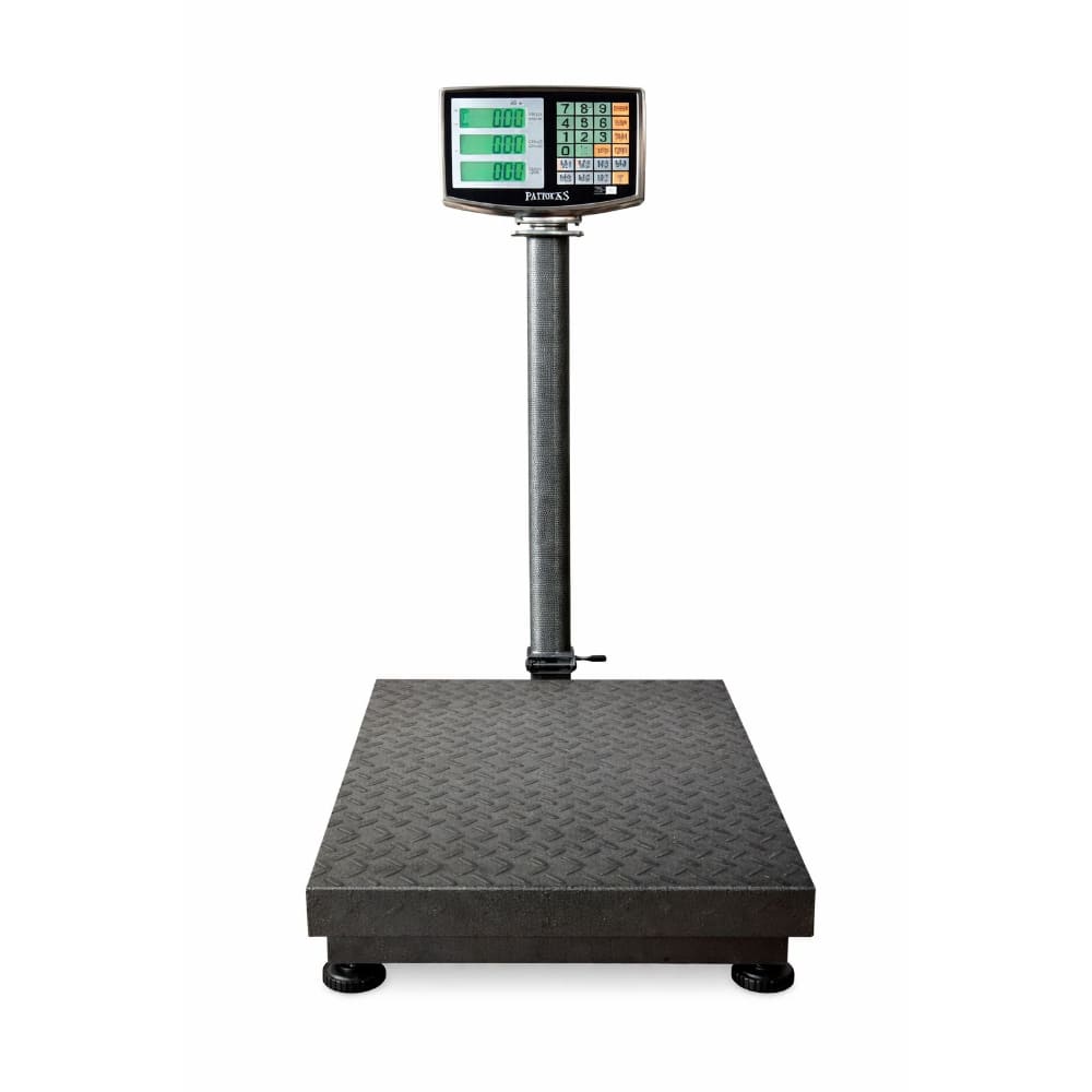Balanza Plataforma Digital 500 kg Alta Precisión Uso Comercial Industrial Resistente Profesional