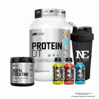 COMBO UNIVERSE NUTRITION - PROTEIN DT 1.500 KG. VAINILLA + 100% CREATINE 500 GR. + SHAKER