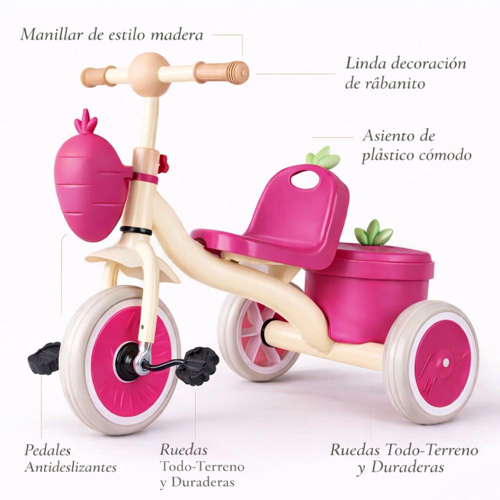 TRICI-FUNCIONAL ZAMI -FUCSIA