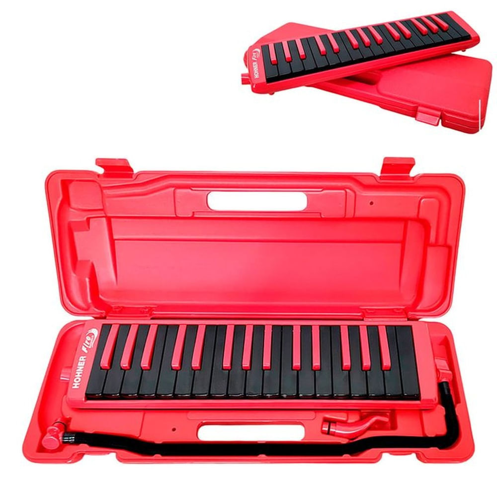 Hohner student32 Fire - Melodica 32 notas Rojo- original!