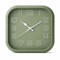 Reloj Pared Moderno Minimalista Cuadrado Colores Pastel Decoración Hogar Dormitorio 160124