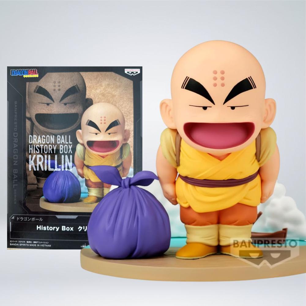 FIGURA BANPRESTO DRAGON BALL HISTORY BOX - KRILLIN