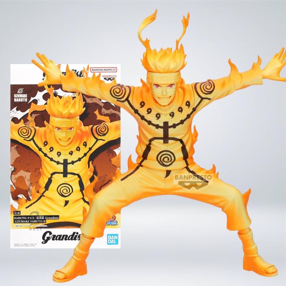 FIGURA BANPRESTO NARUTO GRANDISTA - NARUTO UZUMAKI MODO SABIO DE LOS SEIS CAMINOS
