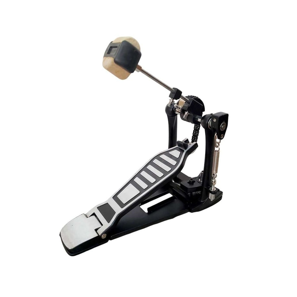 Pedal Martillo D Bombo Para Bateria Con Plataforma de Hierro