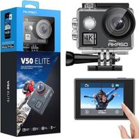 AKASO CAMARA DEPORTIVA V50 Elite 4K60fps CON ACCESORIOS
