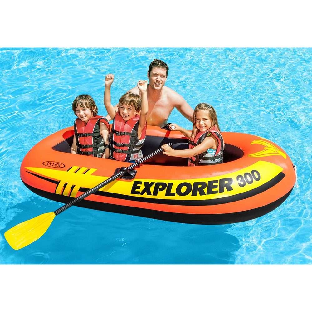 Bote Inflable Modelo Explorer Capacidad 186 Kg Modelo 300