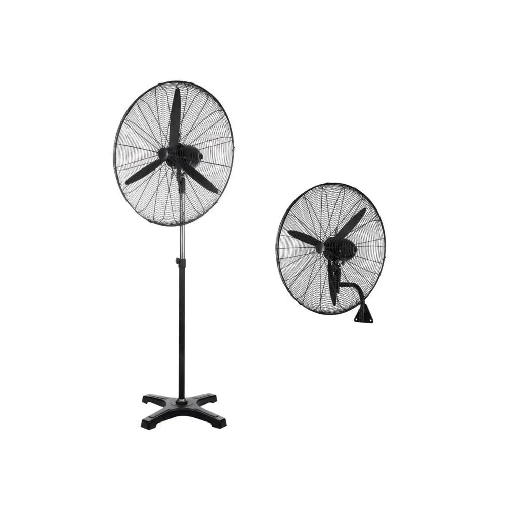 Combo por 10 Unidades Ventilador Industrial 30 pulgadas Aspas de Metal 2 en 1 Piso Pared 220W