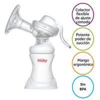 Extractor de Leche Manual Nuby Natural Touch de 240 ml