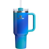 STANLEY QUENCHER H2.0 TOMATODO CON ASA Y SORBETE 40 OZ / 1.2 L | SEA GLASS AURA