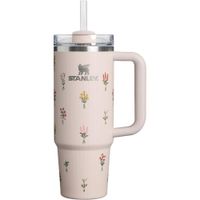 STANLEY QUENCHER H2.0 TOMATODO CON ASA Y SORBETE 30 OZ / 887 ML | ROSE QUARTZ BOUQUETS