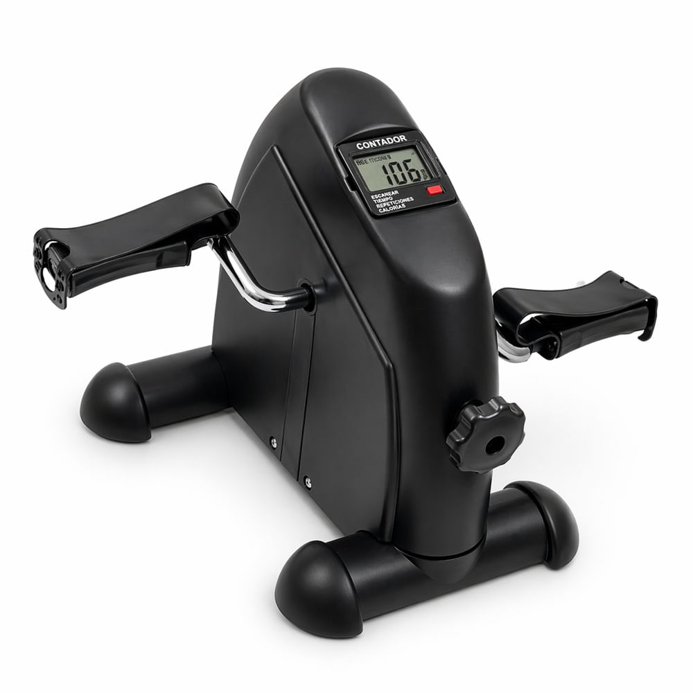 Pedalera Portatil Negra Pantalla LCD