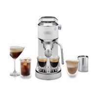 CAFETERA DE ESPRESSO DEDICA DUO METAL COLD EXTRACTION DELONGHI EC890.M