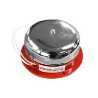 Timbre Industrial Redondo de Metal 4"" OPALUX 72.04.220