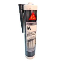 Silicona Acética Antihongos Sikasil IA Negro x 280 ml