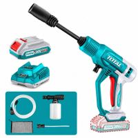 Hidrolavadora Inalambrica Portatil TOTAL 20V Bateria y Cargador TPWLI20362