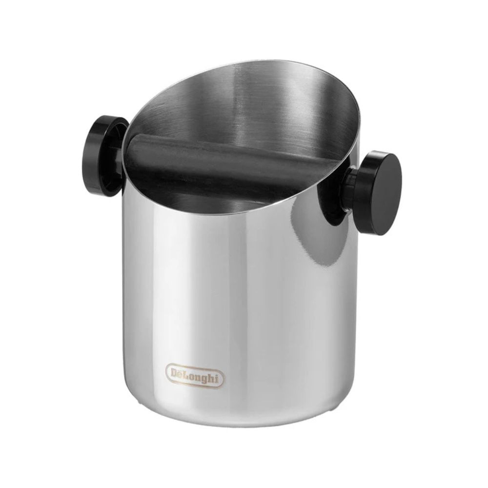 BOTE PARA POSOS DE CAFÉ KNOCK BOX ACERO INOX DELONGHI DLSC084