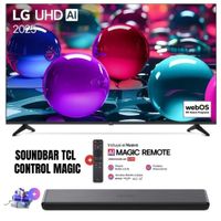 TELEVISOR 75'' UHD 4K LG 75UA8050PSA  SMART TV THINQ AI - ANT - MAGIC - SOUNDBAR TCL
