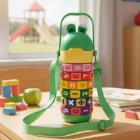Tomatodo didáctico matemático para niños 500ml Verde