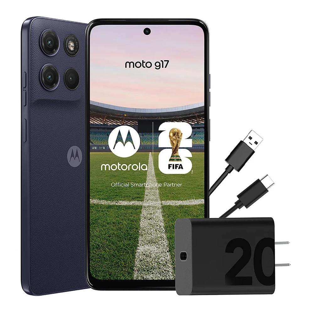 CELULAR MOTOROLA G17 4GB 128GB ARANDANO