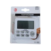 Temporizador De Cocina Digital 2 En 1 Con Pantalla  x 2 und