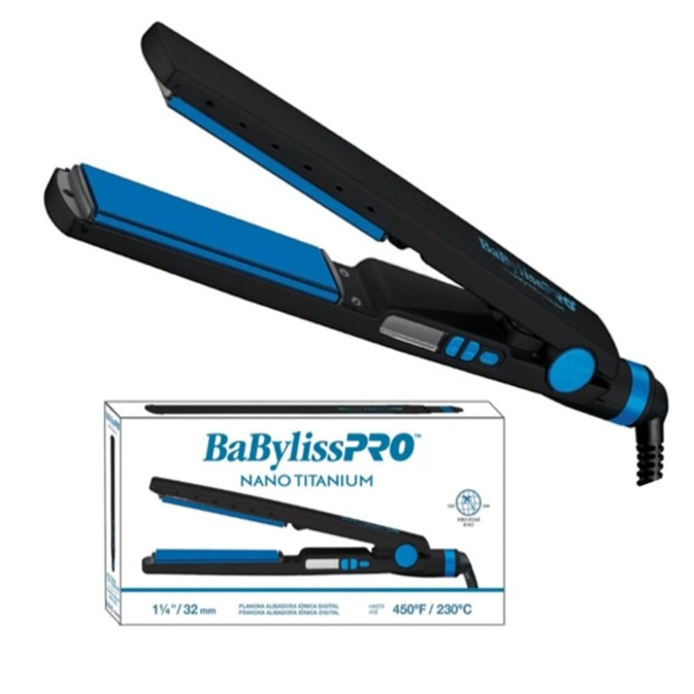 Plancha Alisadora Babylisspro Metal Blue 32mm Bntmb4091tpe