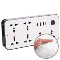 Tomacorriente Universal Con Puerto Usb Tipo C  BLANCO