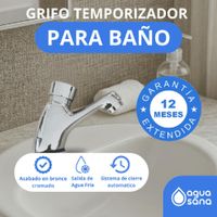 Llave de lavatorio - Pico Corto - Ahorro de Agua de Cierre Automático - D01
