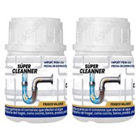 Desatorador De Tuberias En Polvo Super Cleanner X 1 UND