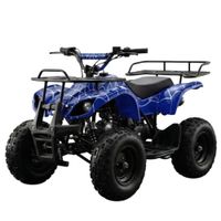 Cuatrimoto 49cc para Niños y Niñas a Gasolina Recreativo  Diseño SpiderMan  Azul