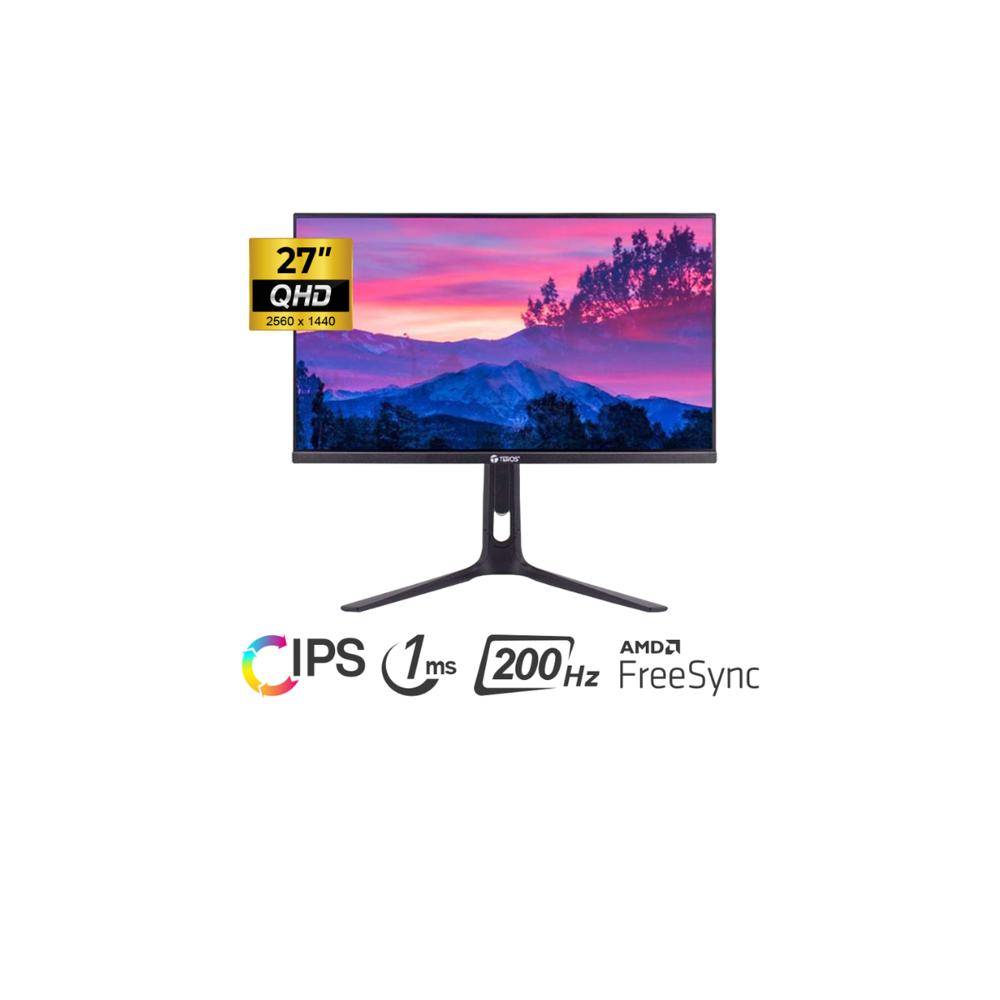 MONITOR GAMING TEROS TE-2754G 27' QHD IPS 2560 x 1440 200Hz 1ms FreeSync
