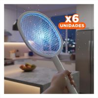 Pack6 Dispositivo Domestico Mosquitera con Base para Ambientes Comodos Y+Papel Regalo