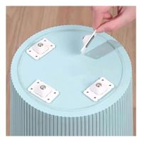 Juego 4 Piezas Ruedas Giratorias Mini Blanco Portatiles Multiuso Facil Y+Regalo Sticker