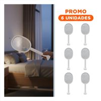 Pack6 Solucion Domestica Mosquitera con Base para Casa