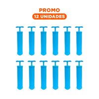 Pack12 Vaciador Manual para Bolsas de Vacio Facil de Usar y Transporte Comodo Y+Regalo Sticker