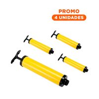 Pack4 Bomba Manual para Extraer Aire de Bolsas al Vacio Y+Regalo Sticker