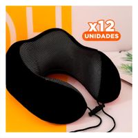 Pack12 Descanso de Cuello Practico en Movimiento Constante Negro