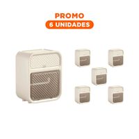 Pack6 Cobertor Malla Lavadora Ropa Diseno Rectangular 40x30cm Rosado Firme