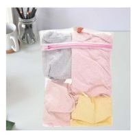 Cubo de Malla Blanca para Ropa Sucia y Facil de Transportar Y+Post It