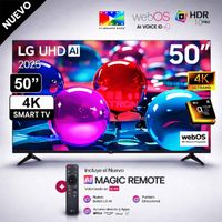 Televisor Lg 50 Pulg Ultra HD 4K AI ThinQ 50UA7300 Modelo 2025 - Control Inteligente MAGIC