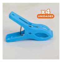 Pack4 Cesto Funcional Celeste Corazon con 24 Ganchos 17x17cm Y+Papel Regalo