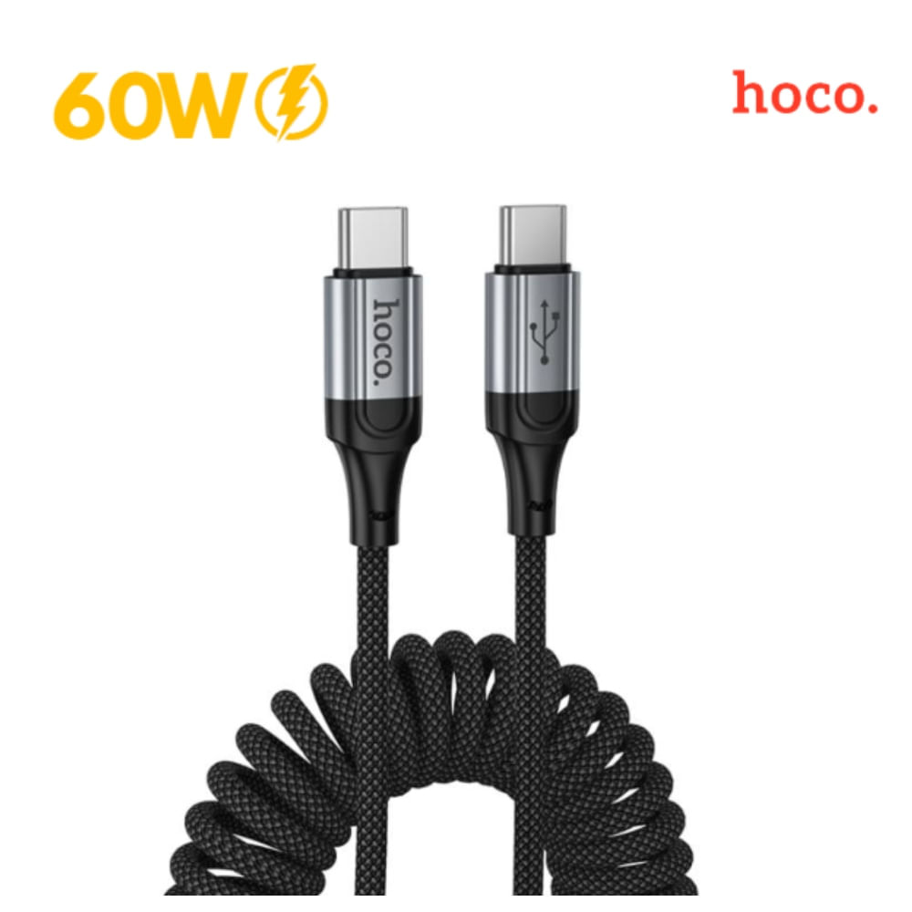 HOCO Cable Tipo C a Tipo C 60W