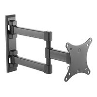 RACK SOPORTE DE PARED MÓVIL DE DOBLE BRAZO ARTICULADO PARA MONI-TOR DE 14 A 32 PULGADAS