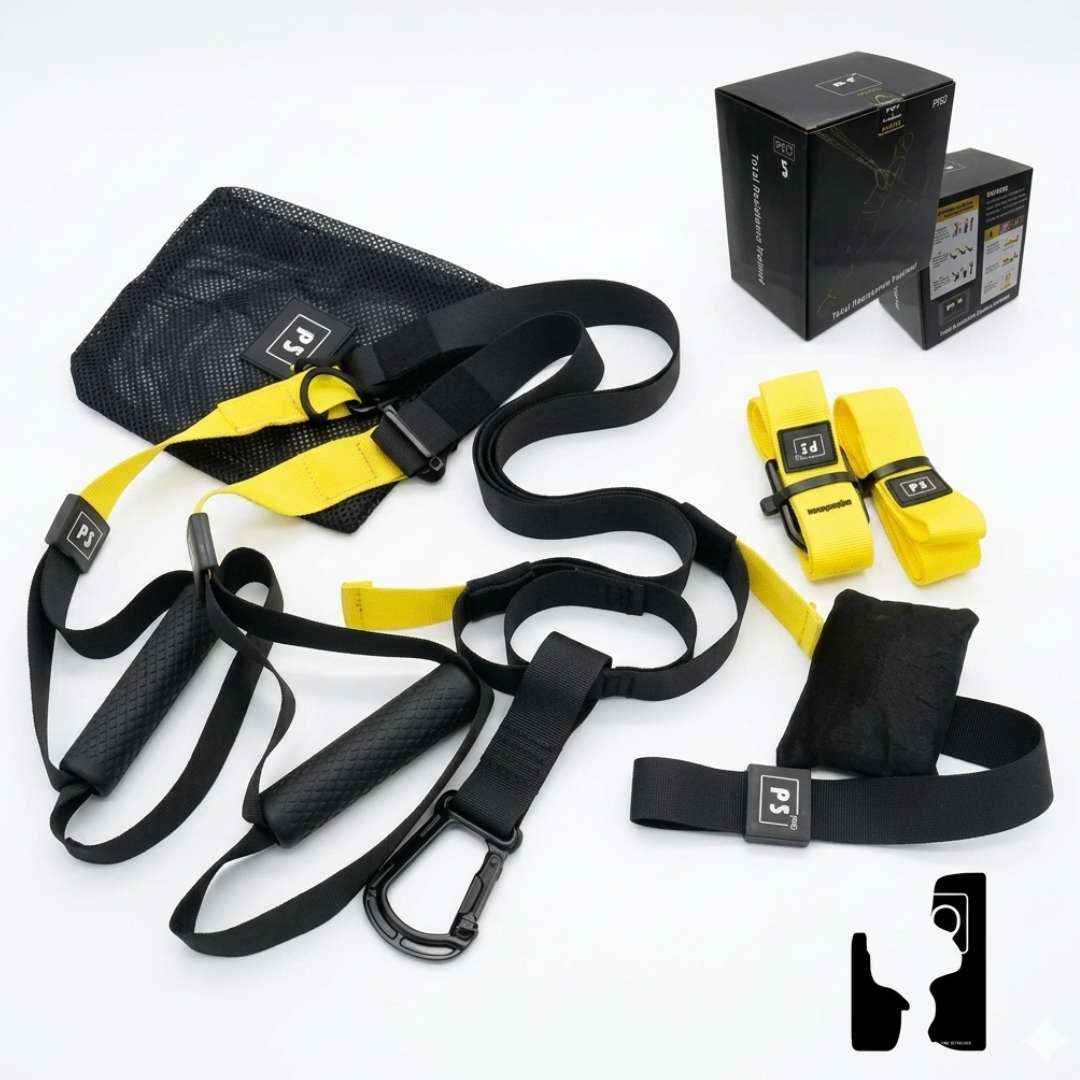 BANDAS TRX AMARILLAS REAL FITNESS PERU