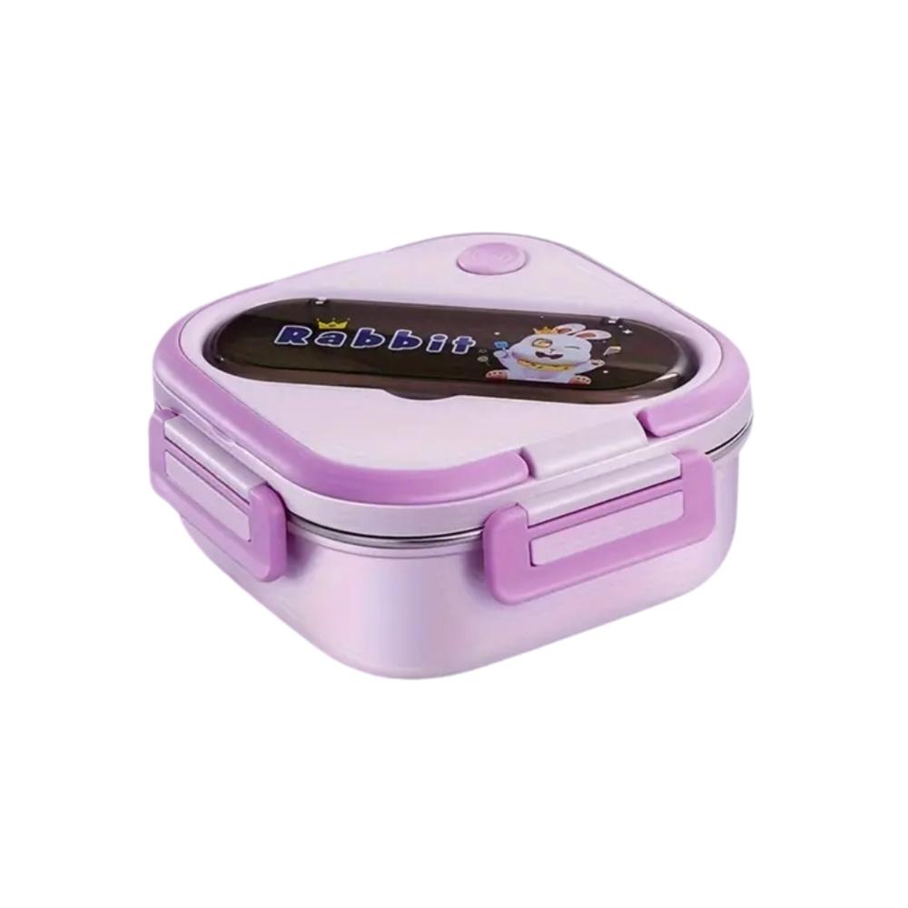 Taper lonchera de acero para niños rectangular