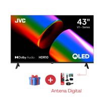 TELEVISOR JVC QLED 43'' Full HD Google TV LT-43KM4584 CN Antena Digital