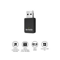 Adaptador USB WiFi 6 Tenda U11 AX900 Doble Banda